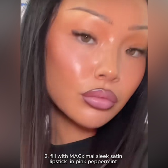 ‼️ LAST ONE 💕 PINK PEPPERMINT a M·A·CXIMAL SLEEK SATIN LIPSTICK. **NEW IN BOX. - Picture 8 of 17